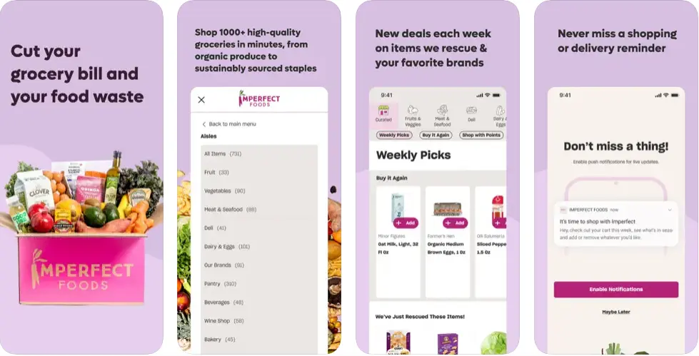 Imperfect Foods Grocery App